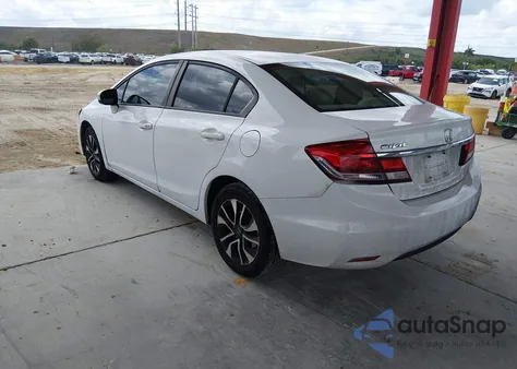 2014 Honda Civic Ex z USA, uszkodzony, nr VIN 19XFB2F87EE019995